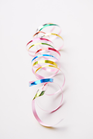 holiday ribbonsの写真素材