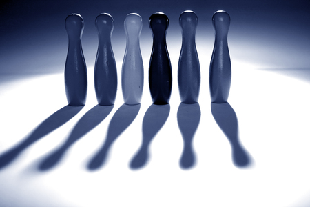 Colorful plastic skittlesの写真素材