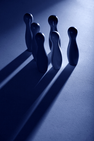 Colorful plastic skittlesの写真素材