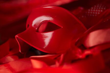 red maskの写真素材