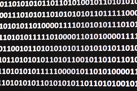 Programming code abstract screen of software developer. Computer script. の写真素材