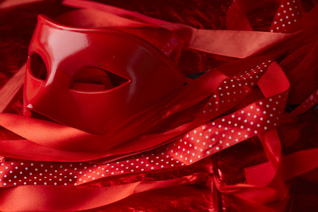 red maskの写真素材