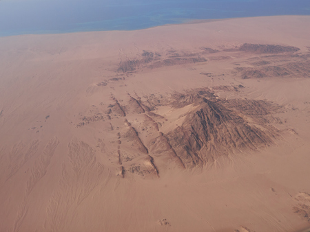 mountains in the Egyptの写真素材