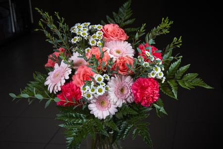 Nice bouquet of flowersの写真素材