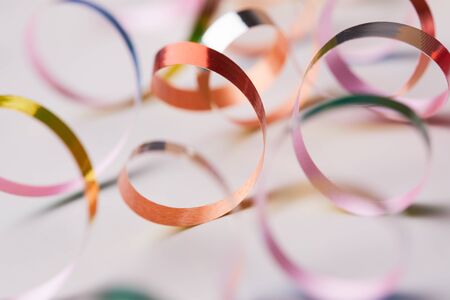 holiday ribbonsの写真素材