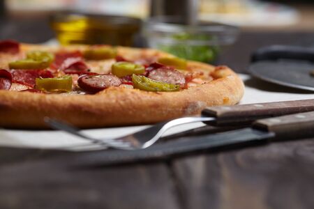 tasty pizzaの写真素材