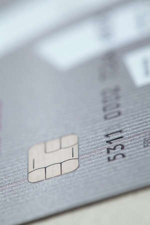 credit card on the tableの写真素材