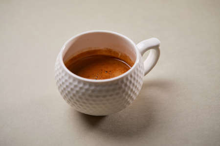 cup with italian coffeeの写真素材