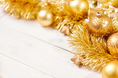Christmas and new year holiday composition.の写真素材