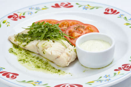 fried fishの写真素材