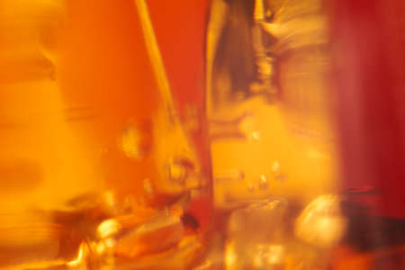 cola with ice cubesの写真素材