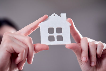 real estate and family conceptの写真素材