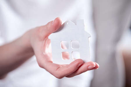 real estate and family conceptの写真素材