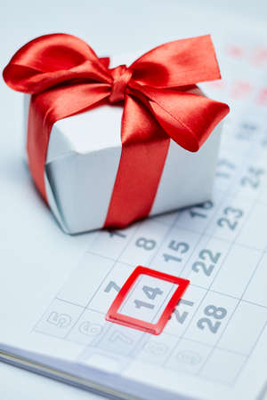 Valentine's day romantic background. Valentine's day beauty composition.の写真素材