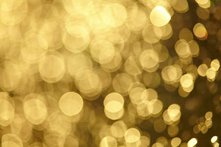 golden blur background, christmas backgroundの写真素材