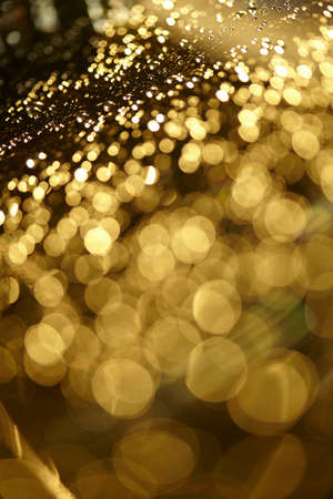 golden blur background, christmas backgroundの写真素材