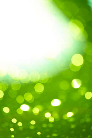 green blur background, Christmas backgroundの写真素材