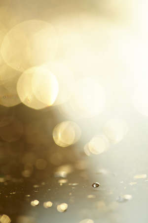 golden blur background, christmas backgroundの写真素材
