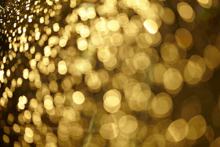 golden blur background, New Year conceptの写真素材