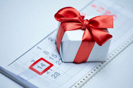 Valentine's day romantic background. Valentine's day beauty composition.の写真素材