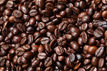 coffee beansの写真素材