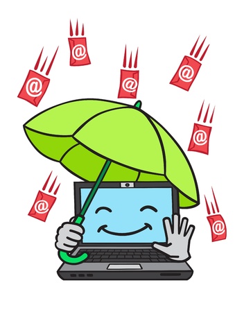 E-mailのイラスト素材