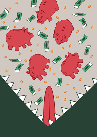 Inflation.のイラスト素材