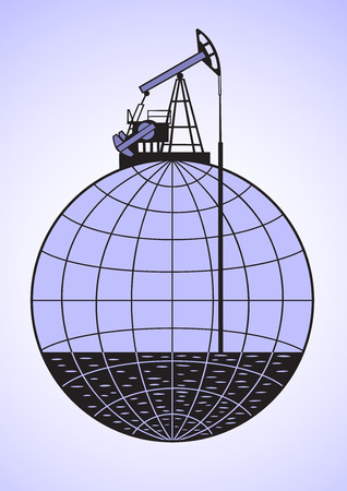 Oil pump.のイラスト素材