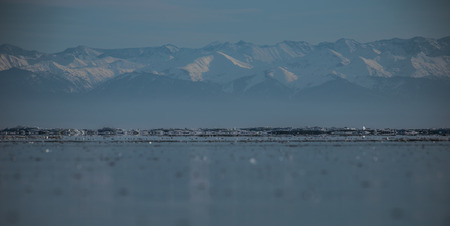 High mountains, Siberia, Baikal.の写真素材