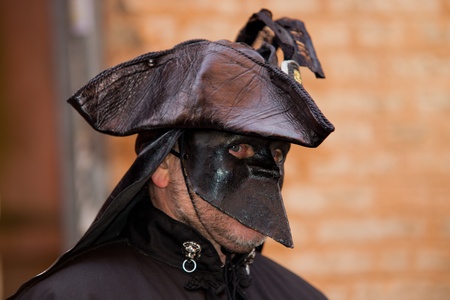 Traditional carnival mask in Veniceのeditorial素材