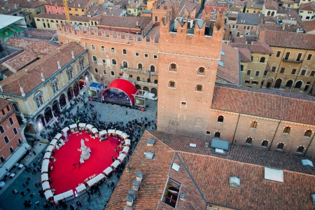 Valentine s Day in Verona, the city of loversのeditorial素材