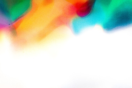 abstract watercolor background made from colored fabricの写真素材