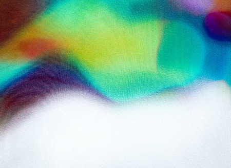 abstract watercolor background made from colored fabric