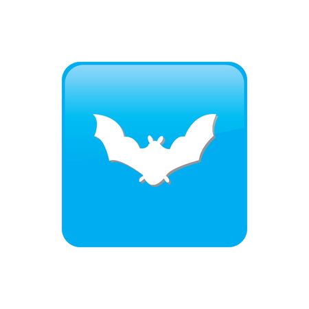 Colorful square buttons for website or app - Batの写真素材