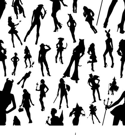 An Illustration of Special Occasion Outfitsの写真素材