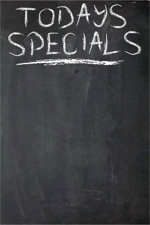 An Illustration of Chalk Board with drawingのイラスト素材