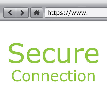 An Illustration of a Device with text on white backgroundのイラスト素材