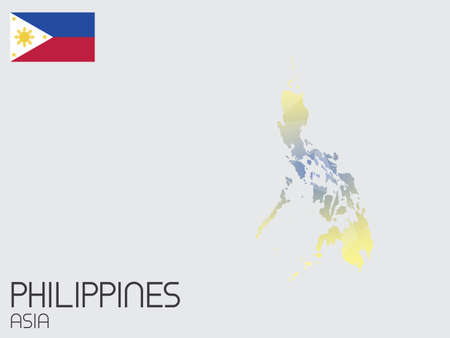A Set of Infographic Elements for the Country of Philippinesの写真素材