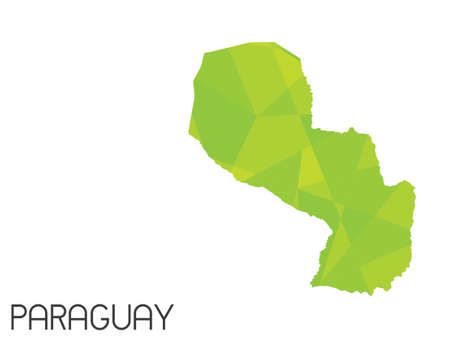 A Set of Infographic Elements for the Country of Paraguayの写真素材