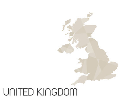 A Set of Infographic Elements for the Country of United Kingdomの写真素材