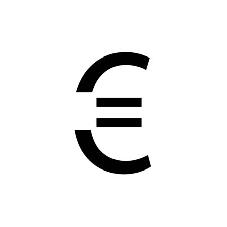 An Inividual Alphabet Characters of a Custom Font - Euroの写真素材