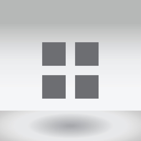 An Icon Illustration Isolated on a Background - Image Gridの写真素材