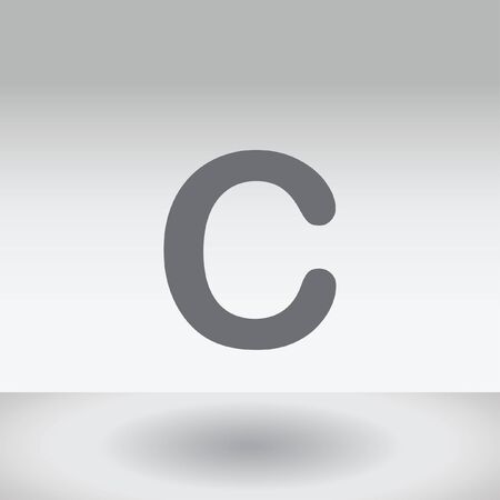 An Icon Illustration Isolated on a Background - Cの写真素材