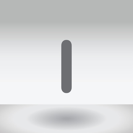 An Icon Illustration Isolated on a Background - Iの写真素材