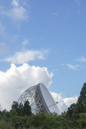 September 25th 2016. Jodrell Bank Observatory, Cheshire, UK. The Lovell Telescope, Cheshire, UKのeditorial素材
