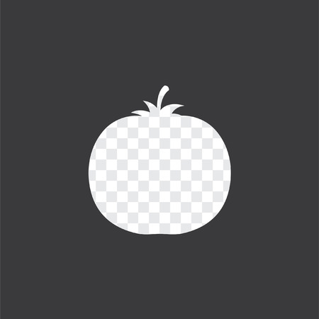 An Illustrated Icon Isolated on a Background - Tomatoの写真素材