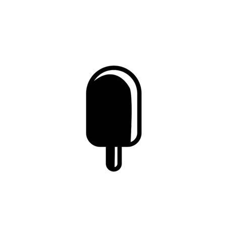 An Illustrated Icon Isolated on a Background - Ice Lollyの写真素材