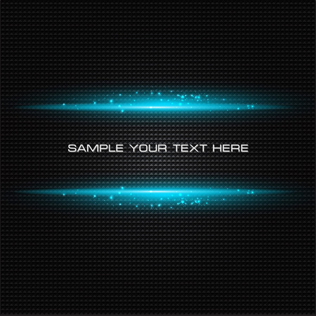 Vector Abstract dark background with blue color lightのイラスト素材