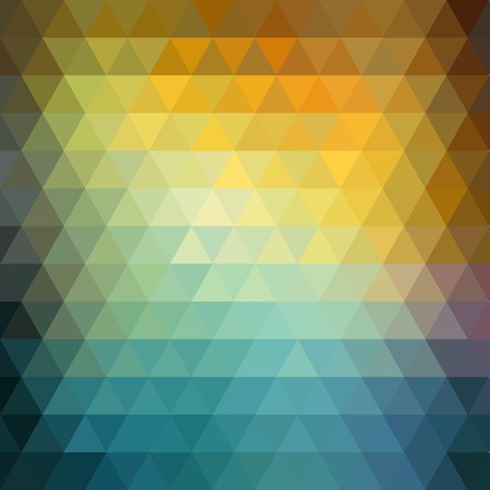Vector Abstract retro hipster geometric background.  Low poly, triangle