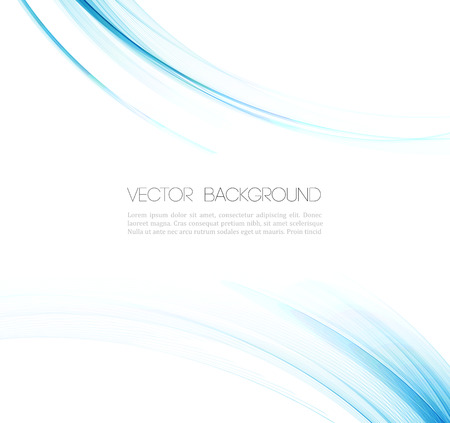 Vector Abstract blue lines background. Template brochure designのイラスト素材